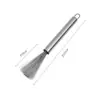 Cepillo para Ollas de Acero Inoxidable, Cepillo de Alambre de Acero Específico para Cocina, Cepillo de Limpieza Nano con Mango Largo, Removedor de Manchas de Grasa Colgable, Herramienta de Limpieza para Ollas