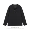 Sudadera Nueva de Otoño 2026 Estilo Americano con Cuello Henley y Decoración de Botones para Hombres y Mujeres, Prenda de Manga Larga Pesada, Versátil