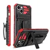 Funda Protectora Anticaídas para iPhone 16 Pro Max Transfronteriza Apple 7 King Kong Clip Trasero Funda Multifuncional para Teléfono