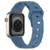 Correa Deportiva de Silicona con Patrón de Balón de Fútbol para Apple iwatch1/2/3/4/5/6/7/8/se