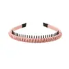 Banda para el cabello de flequillo básico y cabello despeinado de venta caliente transfronteriza, para lavarse la cara, presionar el cabello, con dientes antideslizantes, flor rota, accesorios para el cabello de verano para mujer