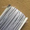Em Estoque Fita de Viés Entrançada Preto e Branco 1cm, Cordão de Viés Ponto de Salto, Acessórios para Vestuário