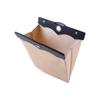 Bolsa de basura para coche, caja de almacenamiento colgante para respaldo de silla de coche, bolsa de almacenamiento plegable oculta, bote de basura con luz LED multifunción