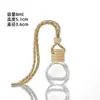 Botella Ambientador para Coche, Botella de Fragancia Vacía con Cordón para Colgar en el Coche, Botella de Vidrio Recargable, Botella Difusora de Fragancia de Pequeña Capacidad