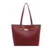 Bolso de moda al por mayor estilo coreano para mujer, nuevo modelo de verano 2026, bolso de hombro simple de color liso, bolso de axila para el trabajo