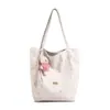 Estilo Perezoso Bolso de Lona Coreano para Tutorías Mochila para Mujer 2026 Nuevo Bolso de Hombro de Gran Capacidad Bolso Tote Casual Versátil