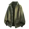 Novo Cardigan de Malha Versátil e Fashion para Primavera e Outono para Homens, Roupa Externa Casual Tendência Engrossada