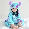 Roupas de Bebê para Outono, Macacão Espesso Peça Única, Pijama Infantil, Roupa para Exterior, Roupas Infantis Anyang, Macacão de Engatinhar Manga Longa Classe A