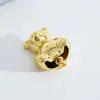 Plástico Criativo Luz Luxo Urso Prateado Ornamentos Violentos Caixa de Lenços Caixa de Doces Decorações Acessórios de Iluminação para Casa