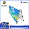 Guangzhou Outdoor Billboard Maratona um Sinal de Beira de Estrada Tipo A Sinal de Alerta em Forma de A Liga de Alumínio Suporte de Publicidade Atacado