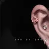 Uñas de Hueso de Oreja Color Cappuccino Rosa Son Súper de Hada y de Nicho y No Se Desvanecen. No necesitas quitarte los pendientes de oreja al dormir