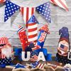 Novo Dia da Independência Americana pendente decoração placa da porta decoração amor bandeira de madeira pendurado decoração cena layout