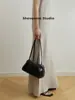 Nova Bolsa de Axila com Design de Nicho Textura Retrô Sensação de Alto Padrão Grande Capacidade Portátil para o Dia a Dia Bolsa de Ombro Bolsa Boston