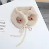 Orelheiras de Veludo Espessado Desenho Animado Fofo para Bebê Proteção Auricular Outono e Inverno Proteção Auricular para Crianças ao Ar Livre Bolsas de Orelha para Proteção Auricular