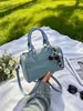 Dropshipping transfronterizo 2026 nuevo bolso redondo de mezclilla, bolso de hombro cruzado moderno y a la moda, versátil y de alta gama
