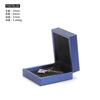 Caja de Anillo Propuesta PU Colgante Collar Conjunto Caja de Almacenamiento Caja de Empaque de Regalo para Joyería Caja de Regalo Suministro Directo de Fábrica