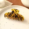 Accesorios para el Cabello para la Parte Trasera de la Cabeza, Pinzas de Tiburón con Estampado de Leopardo para Mujeres con Cabello Grueso, Pinzas Grandes de Pelo Estilo Coreano al por Mayor