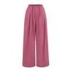Pantalones Casuales Delgados Estilo Europeo y Americano Pantalones Holgados de Pierna Ancha Pantalones Yamamoto de Verano para Mujer Versátiles Adelgazantes Deportivos Largos
