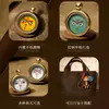 Mini Colgante Thangka Pintado a Mano con Ojos de la Fortuna de Cinco Vías, Patrón Personalizable, Joyería Unisex, Colgante Pequeño de Estilo Étnico