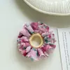 Goma para el pelo de encaje de lunares para niños, accesorio para moño de bebé dulce y elegante, adorno para el pelo de doble coleta