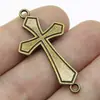 42X22Mm 2.3g Pingente Pequeno Multicor DIY Material Artesanal Conector Conector Cruz