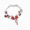 Pulseira de Natal transfronteiriça Panjia multi-elemento com contas alce floco de neve feriado pulseira retrô