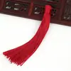 Borlas de nó chinês, borlas de tubo oco de 7mm, borlas para pendurar, borlas para sachê, borlas para pendurar no carro, estilo chinês