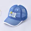 Gorro de bebé primavera verano otoño fino para niños y niñas gorra de ocio coreana de red visera solar para niños gorra de béisbol