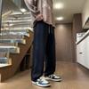 Pantalones Casuales de Estilo Americano para Hombre, Pantalones Deportivos Juveniles de Marca Trendy para Primavera y Otoño, Pantalones Deportivos Largos Holgados Rectos de Pierna Ancha