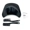 Adequado para motocicleta Prince Edward retro CG125 para-brisa transparente defletor frontal placa de proteção do para-brisa capa acessórios