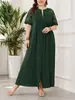 Colección especial de liquidación: Vestidos y batas largas de talla grande, holgados, adelgazantes y elegantes