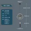 Luminária de Entrada Estética Cor de Noz Transfronteiriça com Proteção para os Olhos, Luminária Pendente Vintage Estilo Song para Sala de Chá, Luminária de Cabeceira para Pousada Novo Estilo Chinês