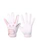 Guantes de Golf para Mujer, Transpirables, Antideslizantes, Guantes de Tela de Microfibra, Suaves, Resistentes al Desgaste y Cómodos, 1 Par de Guantes para Manos Izquierda y Derecha