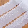 Encaje bordado de algodón soluble en agua, accesorios de ropa, bordado para ropa infantil, escote, bricolaje, suministro puntual, código de barras de encaje