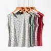 Camisetas Interiores Finas de Modal de Verano al por Mayor para Madres, Chalecos Estampados de Talla Grande para Mujeres Mayores, Sudaderas para Personas de Mediana Edad y Mayores