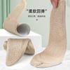 Chanclas con clip para pies, autoadhesivas, con clip, plantilla para sandalia, soporte para el arco del pie, suela suave, antideslizante, con amortiguación de impactos.