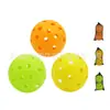 Atacado de Fábrica Bola de Treinamento ao Ar Livre para Pickleball com 40 Furos Bola para Crianças Adultos Competição Bola de Treinamento ao Ar Livre