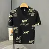 Camisas de Manga Corta para Hombre, Moda de Verano Tendencia, Camisetas Estampadas Atractivas, Tops Holgados de Media Manga Estilo Coreano, Modernos