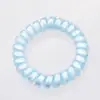 Estilo Coreano Estilo Mori Pequeño Fresco Luminoso Anillo para el Cabello de Hilo Telefónico Banda de Goma de Color Sólido Moda Pulsera Grande No Lastima la Base del Cabello Cuerda para el Cabello