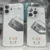 Adecuado para Funda de Teléfono Transparente Apple 17 iPhone 16 Agujero de Precisión 15 Promax Funda de Teléfono Anticaídas con Airbag