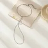 Pulsera de Cadena de Zirconia Gota de Agua para Mujer, Nuevo Estilo Europeo y Americano, Elegante Pulsera de Dedo Vintage, Venta al por Mayor