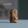 Sándalo Madera Maciza Accesorios Zakiram Emperatriz Estilo Étnico Pulsera DIY Colgante Accesorios para Colgar en el Cuello Colgante para Teléfono Móvil