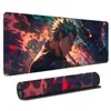 Mouse pad grande peça única teclado pad acolchoado borda travada atacado grande escritório jogo uma geração de tapete de mesa