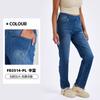 Leggings Jeans Plus Size Transfronteiriços para Mulheres, Cintura Alta Emagrecedores Stretch Bigode Crina de Cavalo Multi-Bolsos Calças Fitness