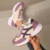Sapatos de Moda Femininos de Tamanho Grande Transfronteiriços 2026 Primavera e Outono Tênis Femininos Versáteis Tendência Tênis Pai Tênis de Corrida Sapatos Casuais Estilosos