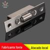 Vitron aço inoxidável porta toque invisível porta posicionamento toque grânulo lateral porta toque