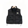Ropa Infantil Nuevo Bebé Niños y Niñas Chaleco de Algodón con Cuello Alto Ropa Exterior Infantil Chaleco Cálido Chaleco de Algodón Infantil