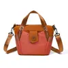 Bolso bandolera para mujer estilo perezoso bolso cuadrado pequeño moderno ligero para teléfono tela deportiva tela de cuadros para mujer bolso de un solo hombro