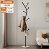 Perchero de casa estilo italiano, lujo ligero, perchero y sombrero elegante para la entrada, perchero de pie, una solución que ahorra espacio para el dormitorio