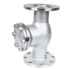Válvula de Retención Giratoria con Brida de Acero Inoxidable 304 H44W-16P Válvula de Enlace con Brida Tipo Mariposa Dn50 80 100